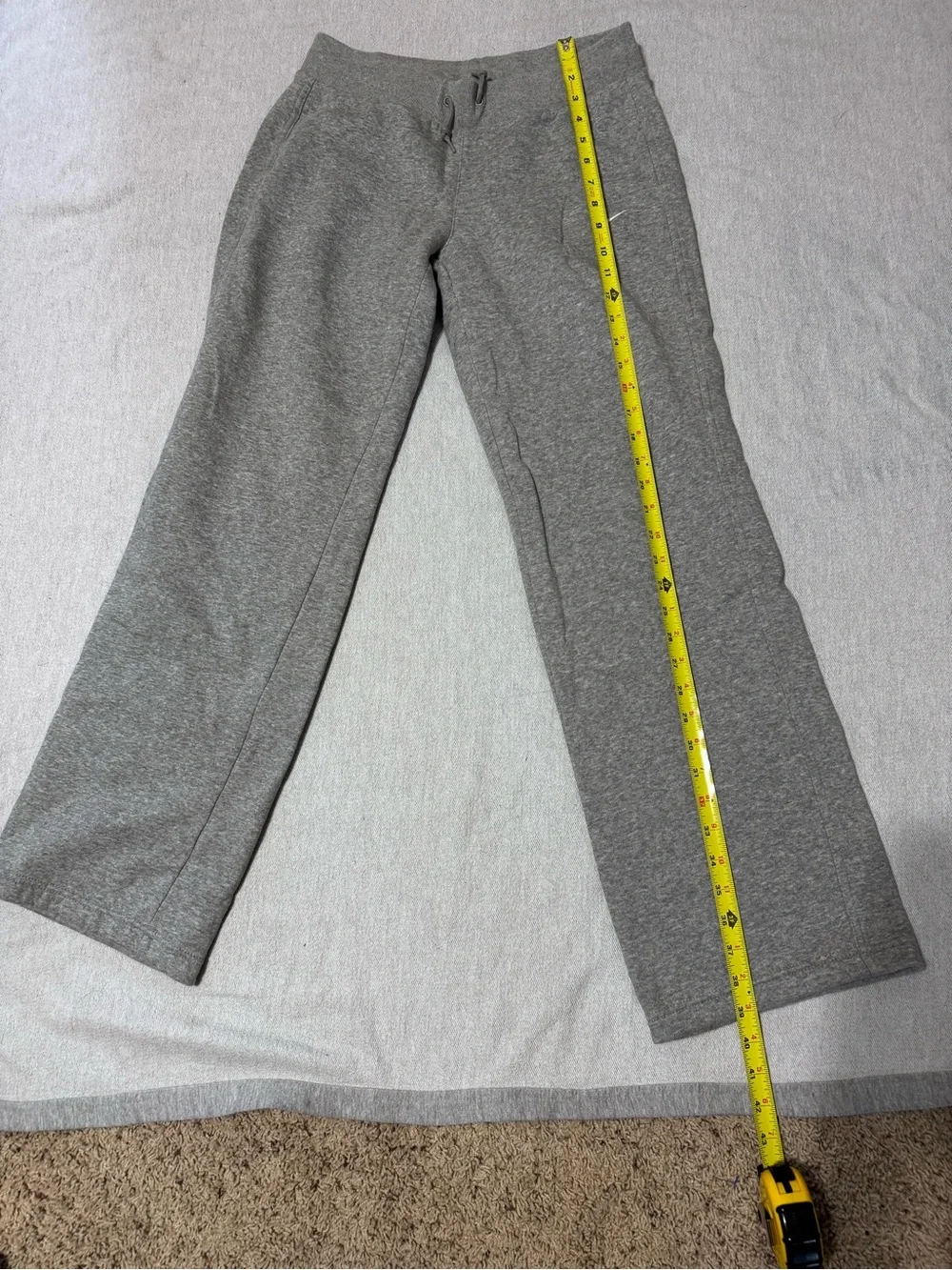 Nike Gray and Black Sweatshirt/sweat pants combo